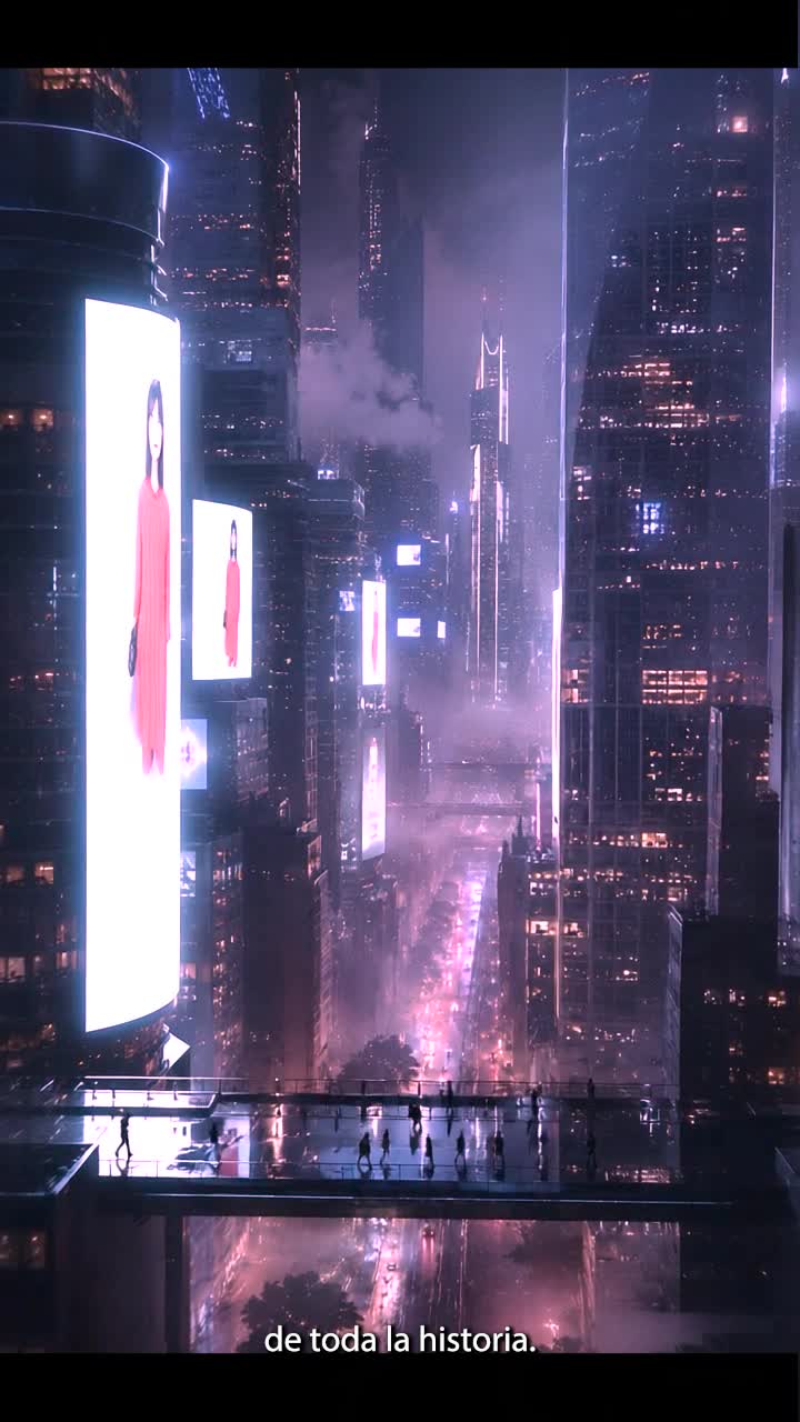 Fotograma de la producción vertical de REALIDAR